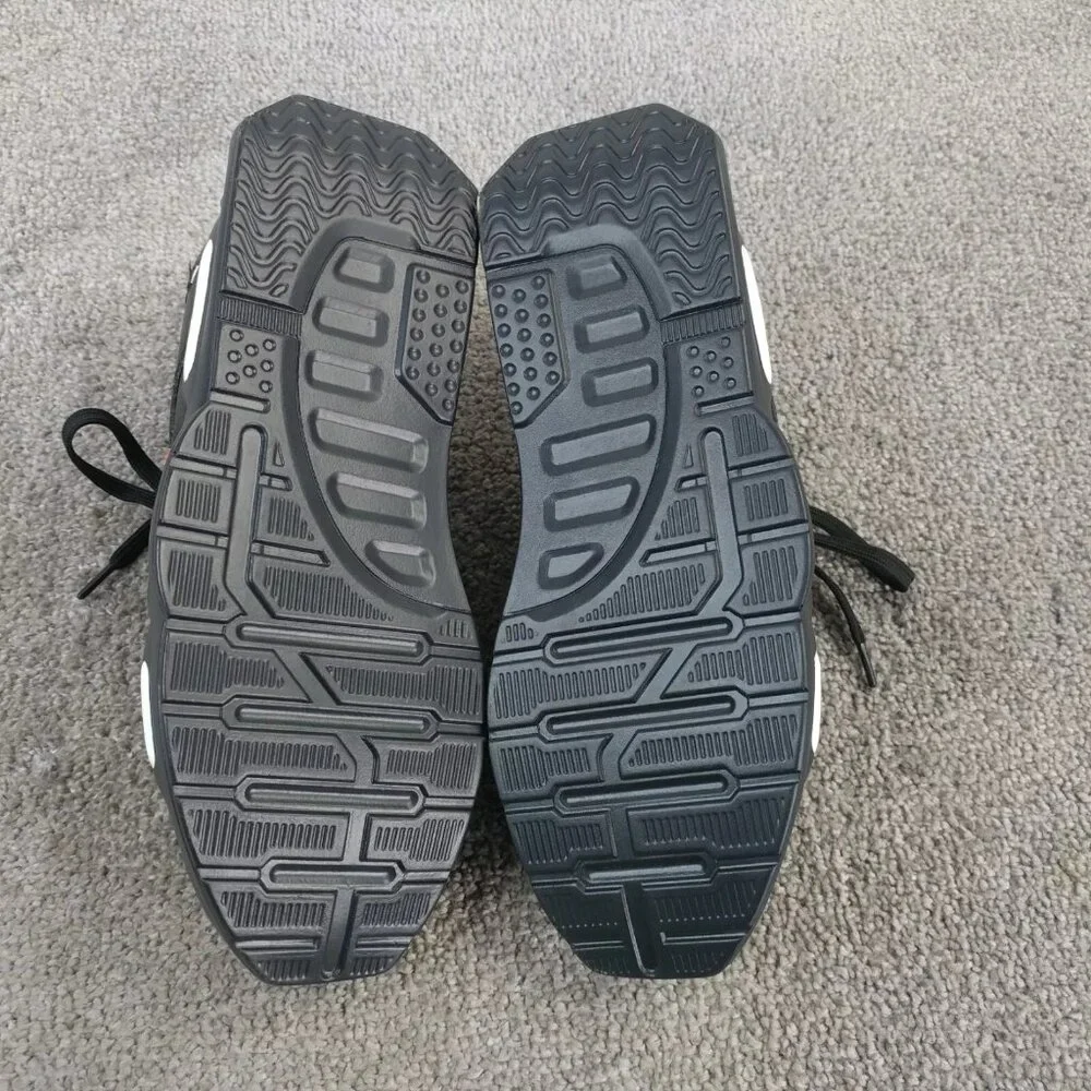 Xidiso Mens 39 EU Running Shoes Low Top Trainers Black Sneakers Lace Up 6.5-7 US